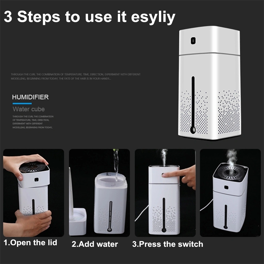 1000ml Luxury Portable Home Office Car Aromatherapy Air Humidifier