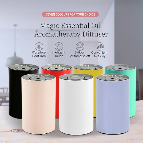 Aromatherapy Diffuser Car Diffuser Air Essential Oils Humidifier Fragrance Portable Nebulizer Machine Smart Humidifier