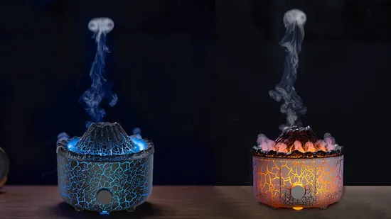 Household Flame Aromatherapy Machine Large Capacity Humidifier Essential Oil Seven