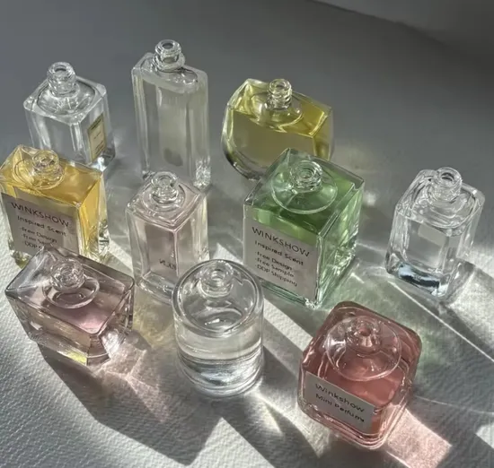 Long Lasting Luxury Replica Perfume Glass Bottle Mini Floral Scent 