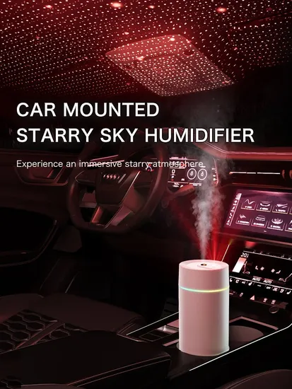 Mini Portable Mist Nebulizer Ultrasonic Essential Oils Aroma Diffuser Air Humidifier 