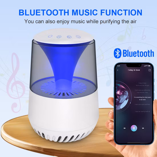 Ultrasonic Portable Car Air Humidifier USB Home Desktop Air Purifier Diffuser LED Light Humidifier