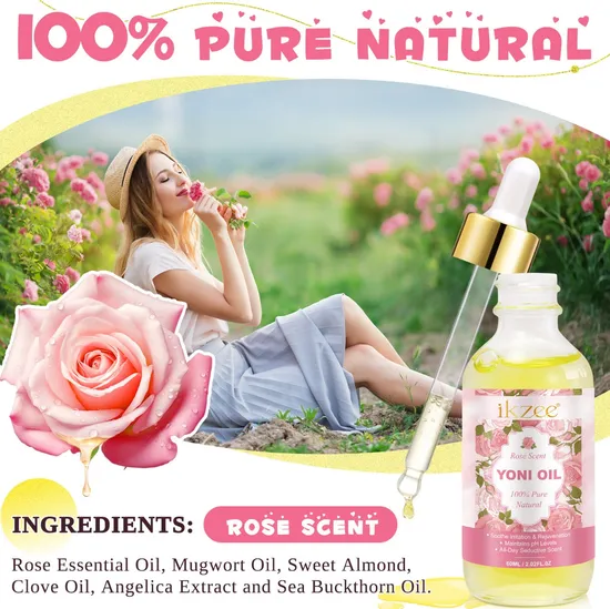 Online Wholesale and Retail Pure Natural Feminine Eliminates Odor Yoni Oil All
