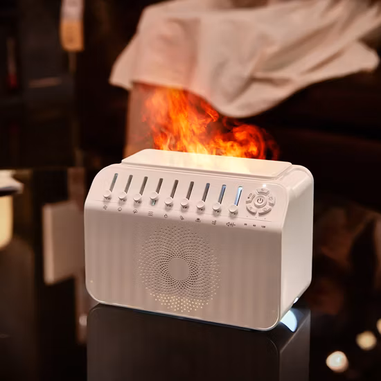 Customized High Quality USB 3D Flame Fire Aroma Diffuser Humidifier