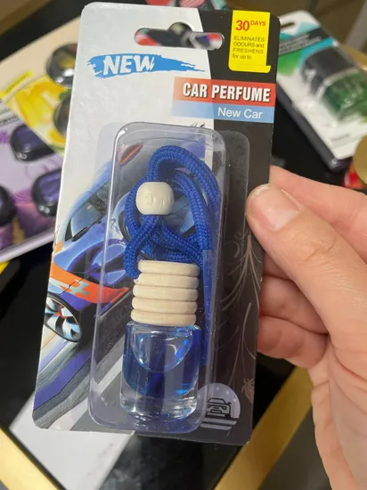 Car Hanging Mirror Air Freshener Bottle Car Scents 