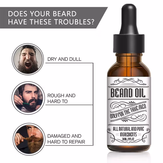 Soften Cologne Scent Men Beard Oil Beard Growth Oil